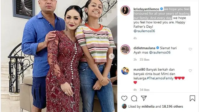Krisdayanti dan Raul Lemos