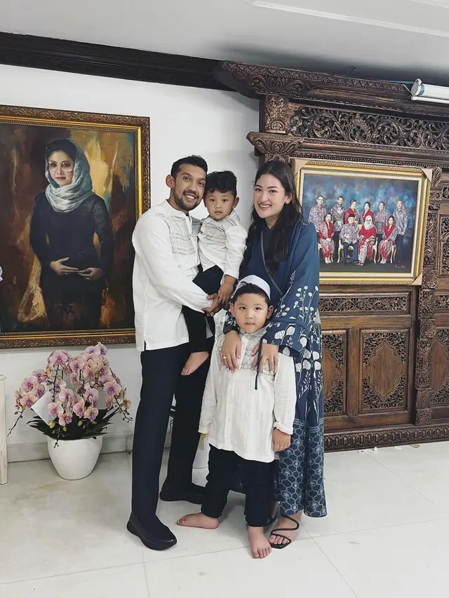 8 Momen Kumpul Lebaran Keluarga Cendana, Ada Tata Cahyani yang Jadi Sorotan