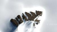 Ilustrasi di Antartika (Google Earth)