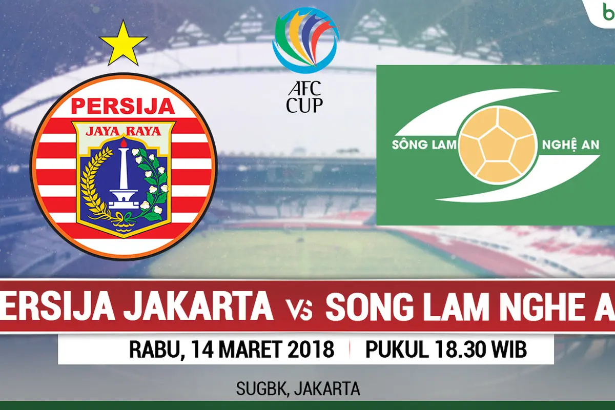 Persija Jakarta Vs Song Lam Nghe An