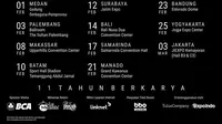 Tulus Gelar Tur Manusia 2023 di 11 Kota Jumat Malam Ini di Jakarta, Siapa Saja Deretan 9 Tamu Istimewa yang Diajak Tampil Membuka Konser