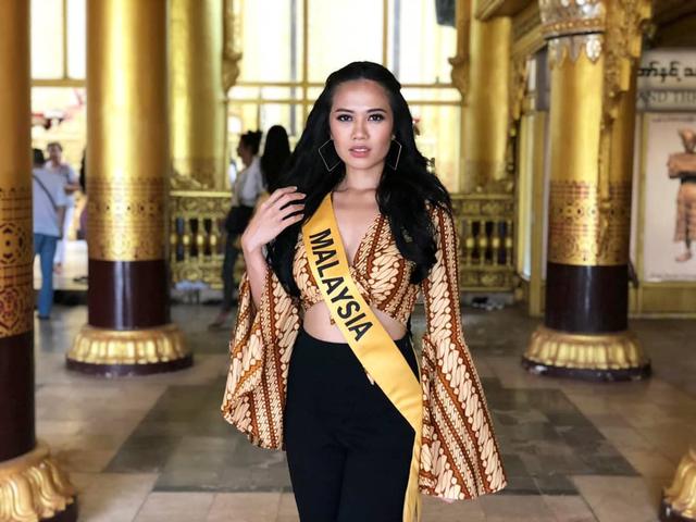 Kontroversial Finalis Miss Grand International 2018 Asal Malaysia Pakai Batik Parang Asal Indonesia News Entertainment Fimela Com