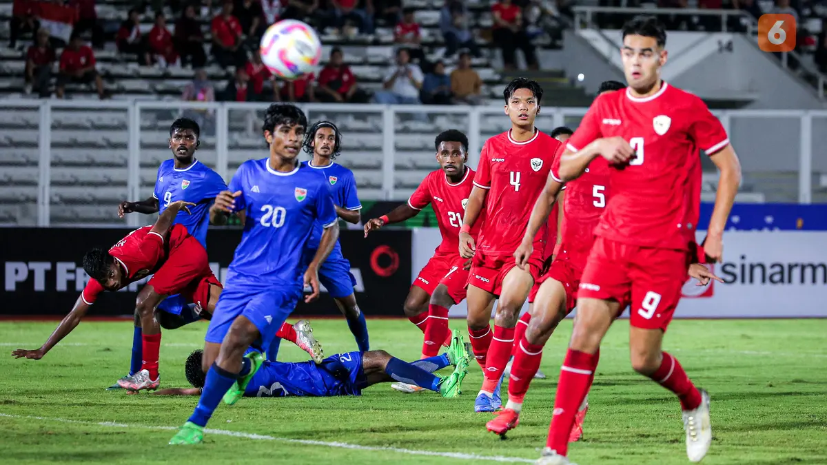 daftar-pkv Hasil Timnas Indonesia U-20 vs Maladewa: 3 Gol dalam 5 Menit, Garuda Muda Berpesta di Laga Pertama