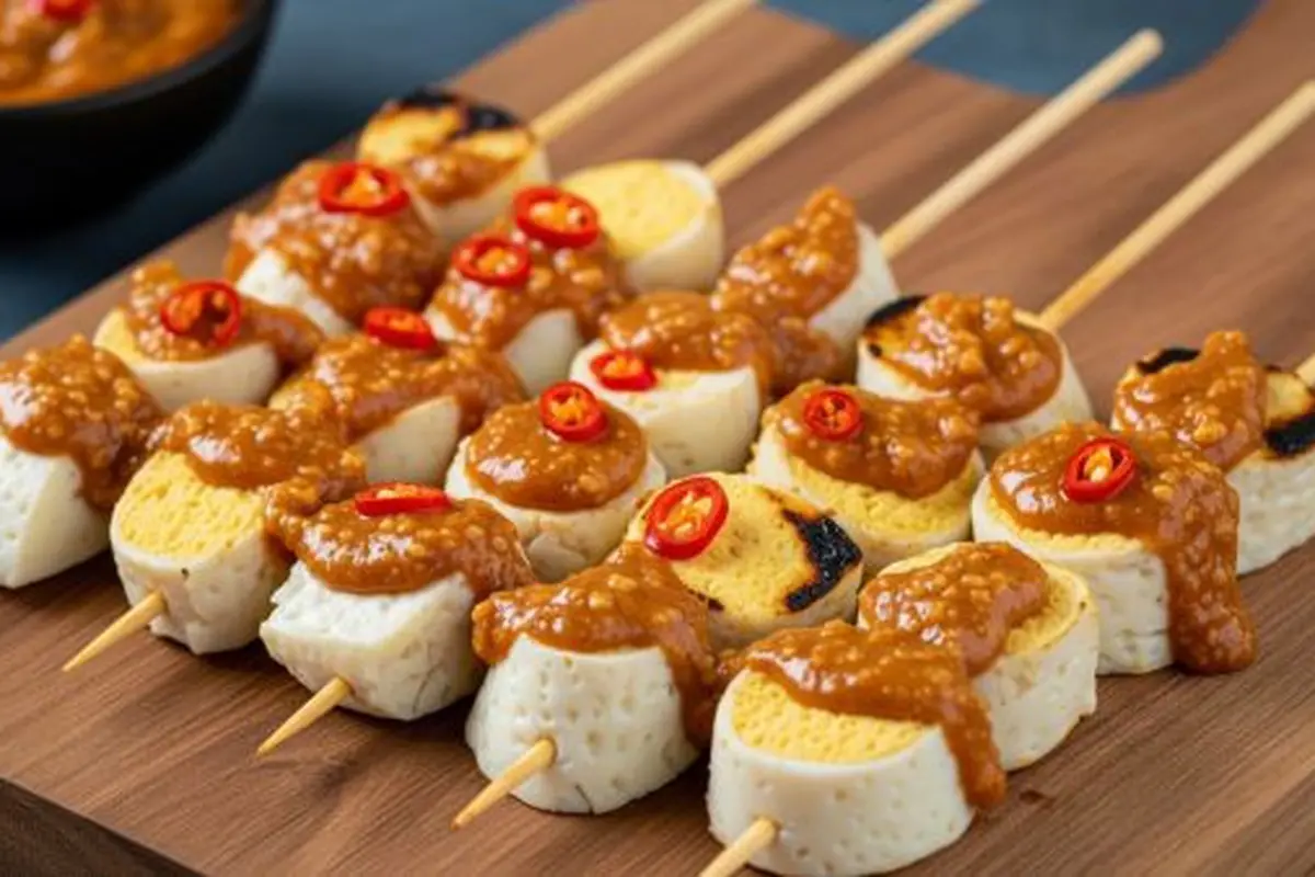 Cara Membuat Sate Telur Kukus