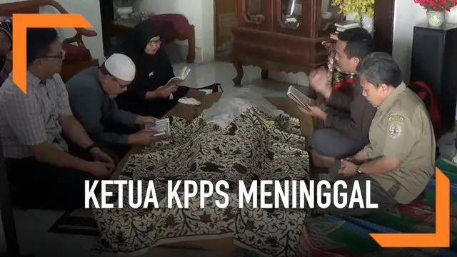 Meninggalnya ketua KPPS terjadi di kota Bogor, Jawa Barat. Almarhum Sofyan sempat mengaku sakit tenggorokan malam sebelum meninggal.