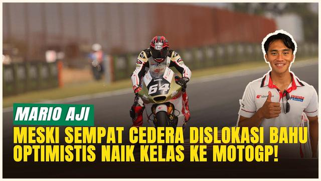 Sempat Frustrasi Gara-Gara Cedera, Mario Suryo Aji Optimistis Naik Kelas ke MotoGP
