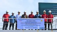 PLN memasok listrik ke kapal sandar yang difungsikan sebagai Floating Cold Storage milik PT. Perikanan Nusantara (persero). (Dok PLN)