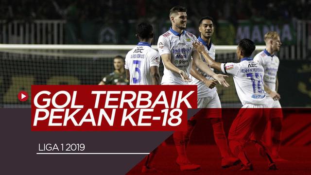Berita video gol-gol terbaik yang tercipta pada pekan ke-18 Shopee Liga 1 2019. Gol siapa yang menjadi favoritmu?