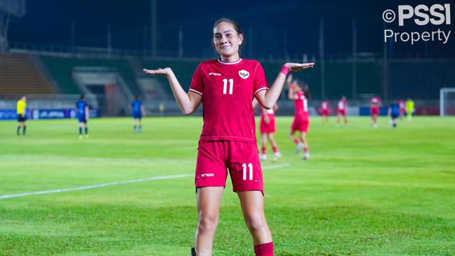 Foto: Aksi Menawan Para Penggawa Timnas Indonesia Putri saat Menjuarai Piala AFF Wanita 2024, Tumbangkan Kamboja 3-1