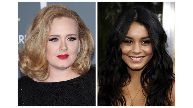 Adele dan Vanessa Hudgens