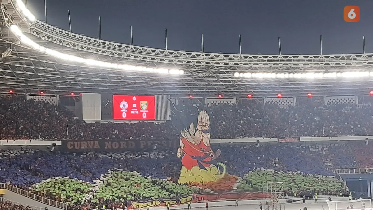FOTO Koreografi The Jakmania