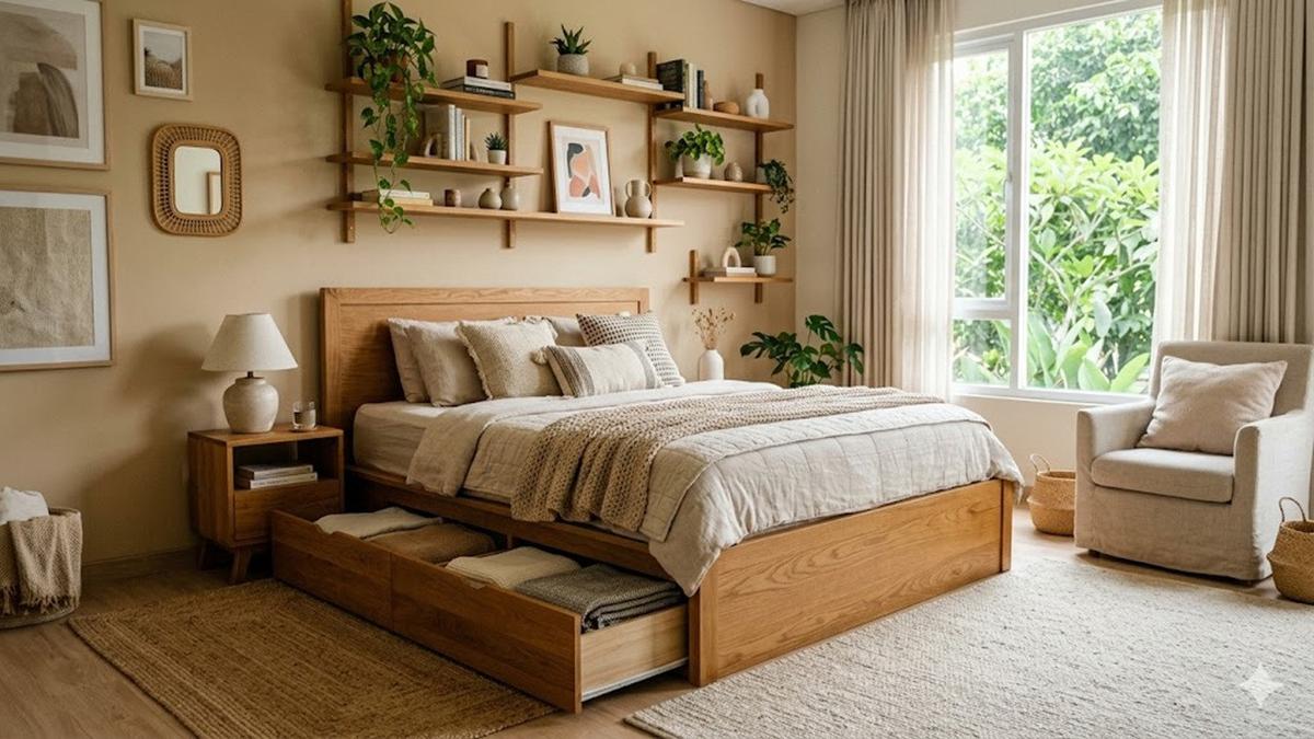 8 Storage Tambahan Kamar Tidur, Ide Kreatif agar Ruangan Lebih Rapi dan Estetik