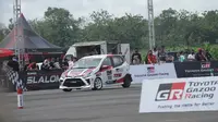 Toyota Agya GR Sport Dapat Settingan Baru Jelang Kejurnas Slalom 2022