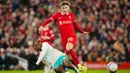Dua gol Jayden Danns pada menit ke-73 dan 88 menambah keunggulan Liverpool. (AP Photo/Jon Super)