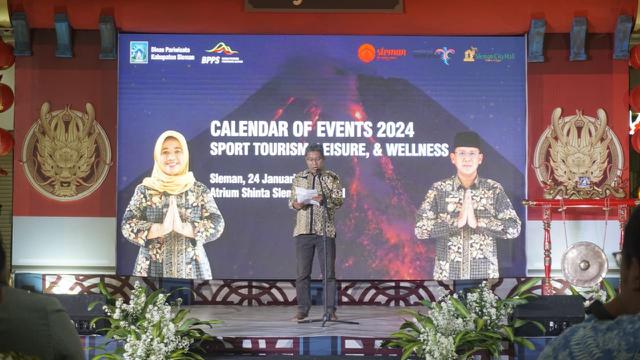 Dongkrak Kunjungan Wisatawan, Bupati Sleman Luncurkan Calendar of Event 2024