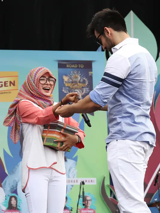 Arjit mengungkapkan kebahagiaannya saat mendapat kesempatan untuk kembali ke Indonesia. Ia merasa sangat spesial karena sikap fansnya dan dirinya juga sangat menyukai tempat-tempat di Jakarta. (Bambang E. Ros/Bintang.com)