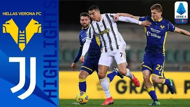 VIDEO: Hellas Verona Tahan Imbang Juventus 1-1 di Liga Italia