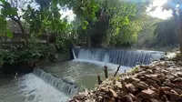 Bendungan Bareng di Kecamatan Baki, Sukoharjo, yang dibangun pada masa kolonial Belanda dikeliling sembilan sumber air yang tak pernah kering. (Solopos.com/Bony Eko Wicaksono)