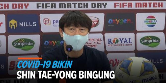 VIDEO: 8 Pemain Timnas Positif Covid-19, Pelatih Shin Tae-Yong Bingung