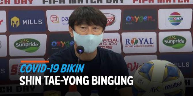 VIDEO: 8 Pemain Timnas Positif Covid-19, Pelatih Shin Tae-Yong Bingung