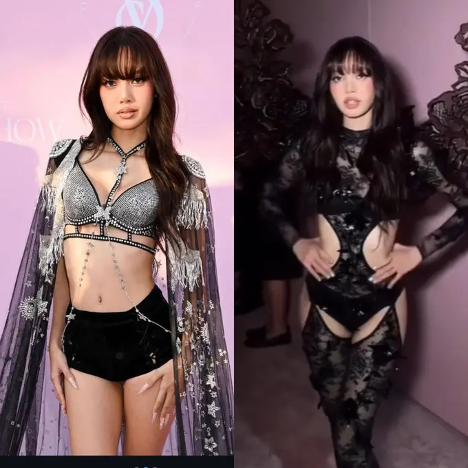 6 Potret Lisa BLACKPINK Jadi VS Angel di Victoria's Secret Fashion Show, Tampil Menawan dengan Bra dan Sayap