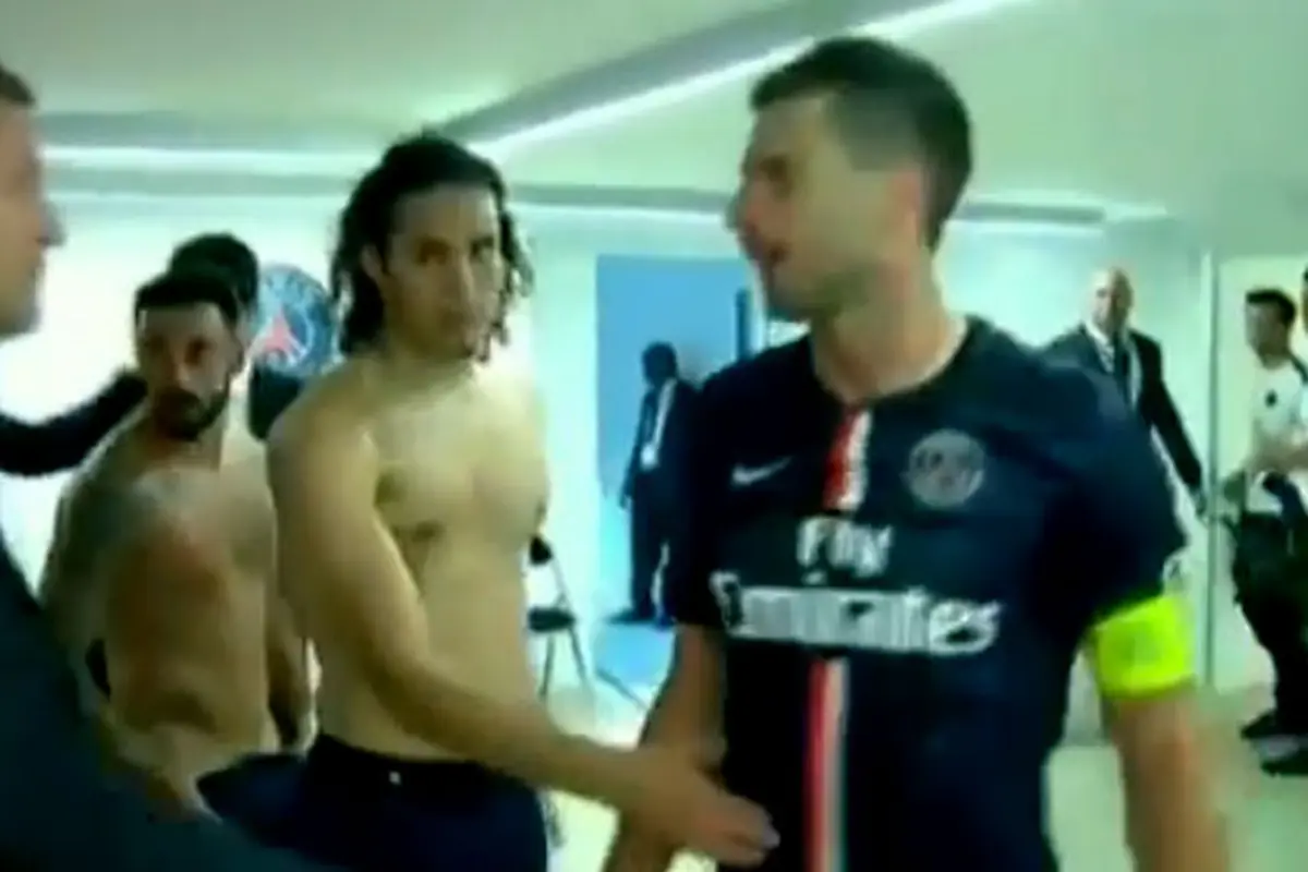  Brandao agresse Thiago Motta PSG vs Bastia