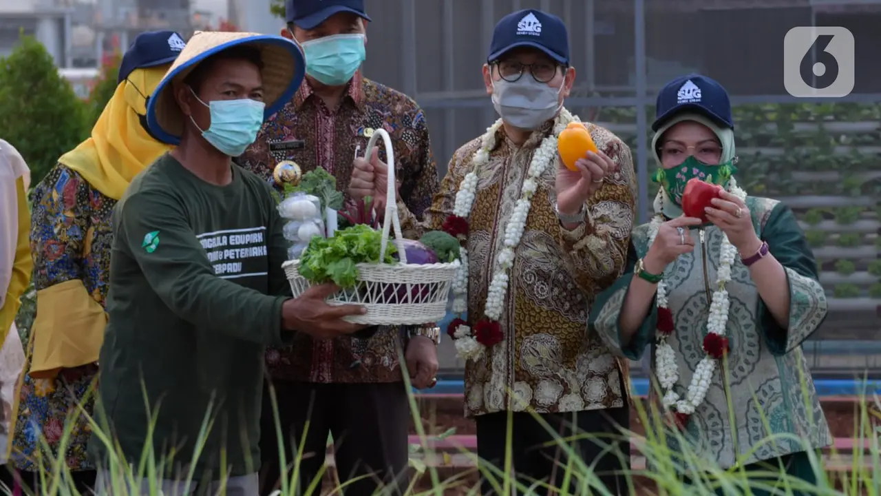 Edupark Semen Gresik Bangun Kemandirian Pangan di Pedesaan
