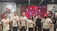 Lucas Leiva mengadakan meet and greet di Liverpool FC Retail Pondok Indah Mall 2 (Liputan6.com/Thomas)