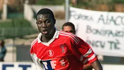 AS Monaco merupakan klub pertama dari George Weah saar memulai petualangan di Eropa. Striker asal Liberia itu didatangkan dari klub Kamerun, Tonerre Yaoundé, pada tahun 1988. (AFP/Staff)