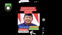 Presiden Prabowo dan Kabinetnya Dijadikan Bahan Hoaks, Simak Daftarnya