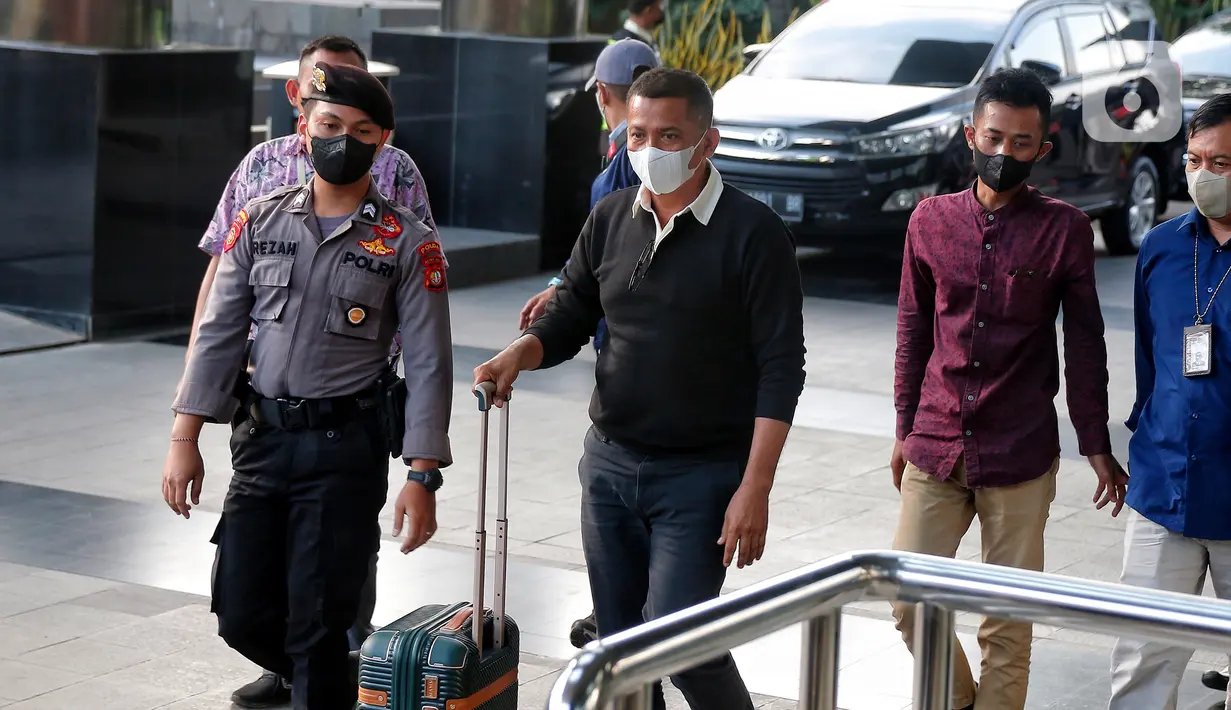 OTT dilakukan terkait dugaan suap pengadaan jasa umrah. (Liputan6.com/Angga Yuniar)
