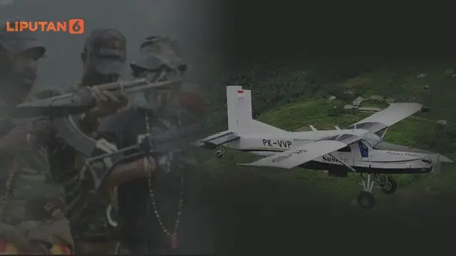 Banner Infografis Pesawat Susi Air Dibakar di Nduga Papua Diduga Ulah KKB. (Foto: Dok. Susi Air dan TNI)