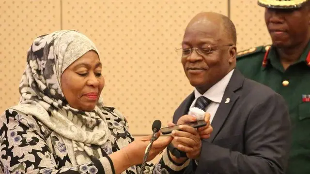 Samia Suluhu Hassan menjabat sebagai wakil Presiden Magufuli sejak 2015.