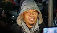 Joe P-Project memgenang cerita kebersamaan dengan Agung Hercules. (Liputan6.com/Huyogo Simbolon)