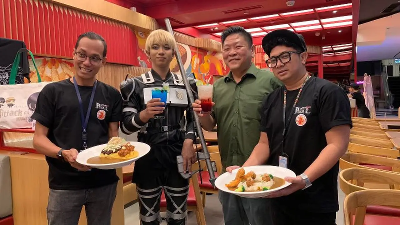 Kisah Attack on Titan dan Menu Tematik Spesial dengan Merchandise Edisi Terbatas
