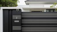 10 Model Pagar Tinggi Minimalis dengan CCTV Terintegrasi, Aman, Elegan, Modern
