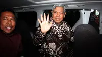 Bambang diperiksa sebagai saksi untuk tersangka mantan Kepala Kejaksaan Negeri Praya, Lombok Tengah, Subri, mengaku dicecar soal aktivitas Subri terkait dengan perkara tanah di Selong Belanak (Liputan6.com/Faisal R Syam).