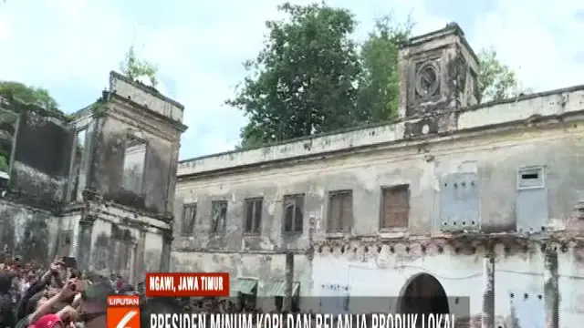 Presiden Jokowi juga mengatakan akan segera merestorasi bangunan Benteng Pendem dengan bantuan ahli-ahli purbakala.