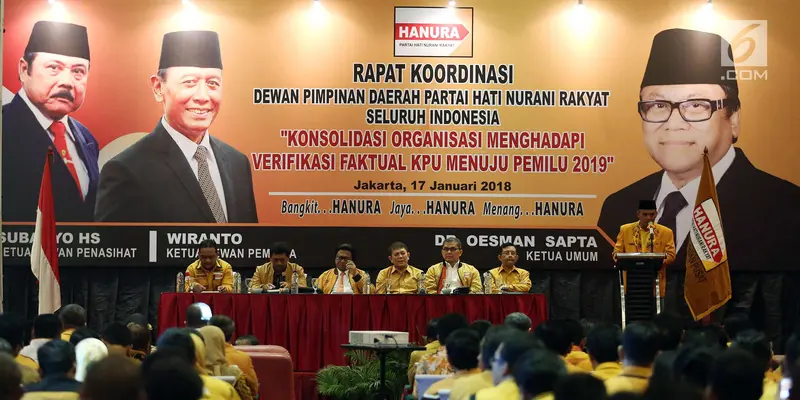 Rapat Koordinasi Partai Hanura