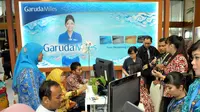Dalam pameran tersebut, beberapa biro perjalanan menawarkan berbagai macam promo paket perjalanan, Jakarta, (12/9/14). (Liputan6.com/Panji Diksana)