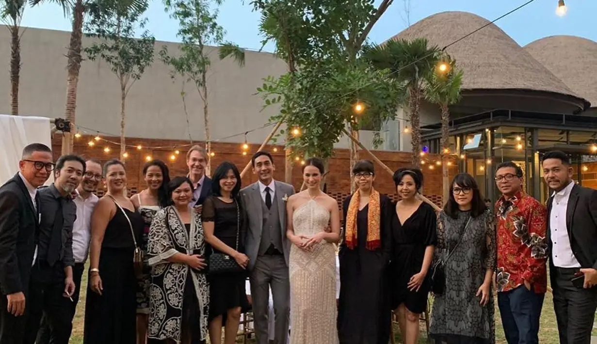 Restu Sinaga dan Vicky Monica (Instagram/triagrady)