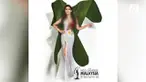 Malaysia memilih tema Nasi Lemak sebagai kostum nasionalnya dalam ajang Miss Universe ke-66.