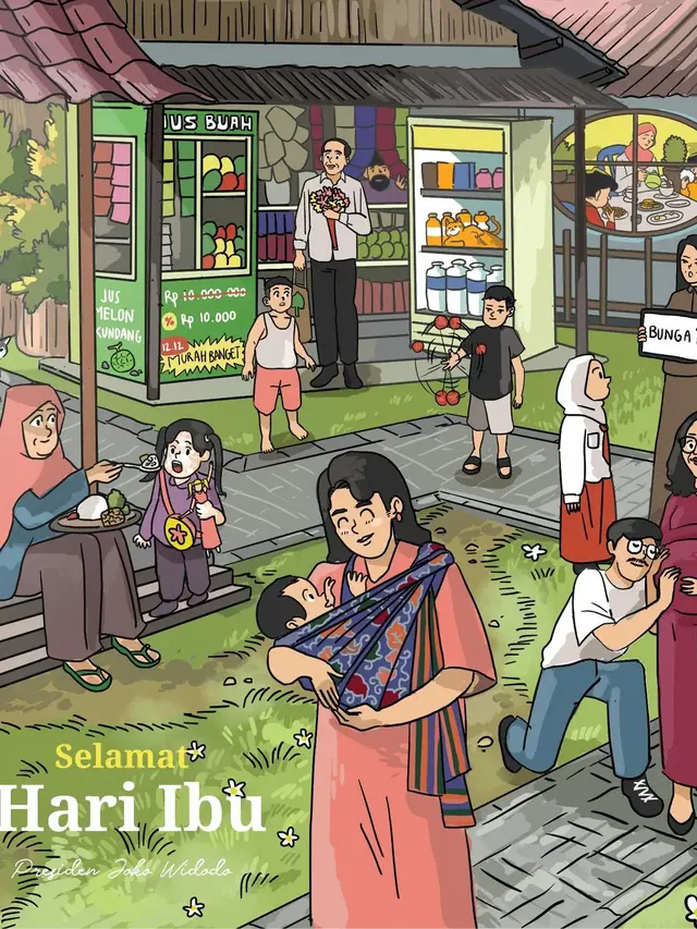 Unggahan Jokowi untuk Hari Ibu 2022. (Foto: Dok. Instagram treverifikasi @jokowi)