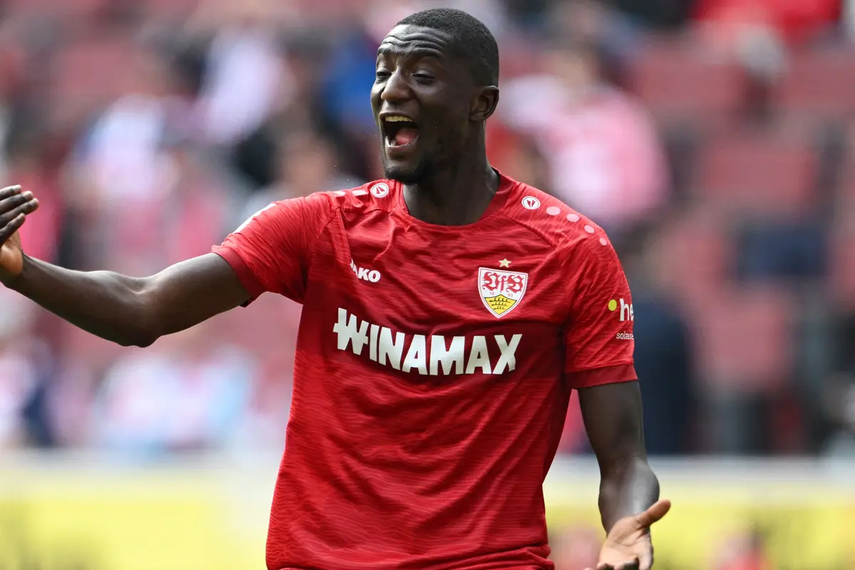 Pemain VfB Stuttgart Serhou Guirassy