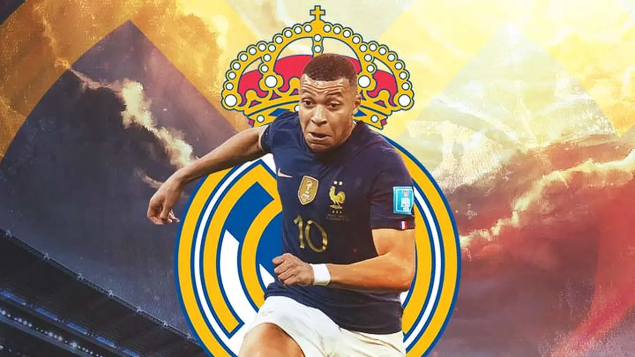 Real Madrid - Kylian Mbappe Jersey Prancis