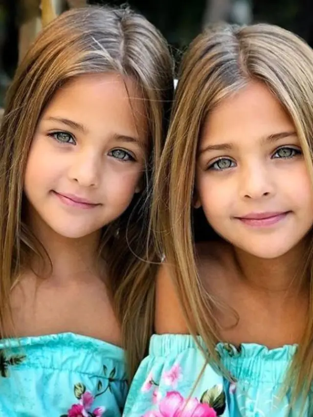 [Bintang] 10 Potret Menggemaskan Sepasang Saudara Kembar Tercantik di Dunia