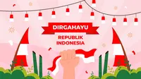 Ilustrasi Kemerdekaan Indonesia, HUT RI. (Image by Freepik)