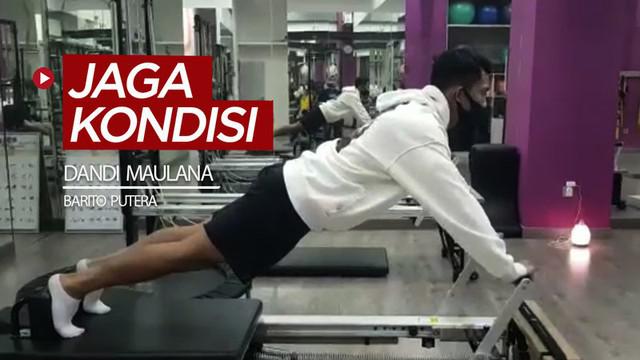 Berita video melihat cara pemain muda Barito Putera, Dandi Maulana, untuk menjaga kondisi fisik jelang kembali bergulirnya Shopee Liga 1 2020.
