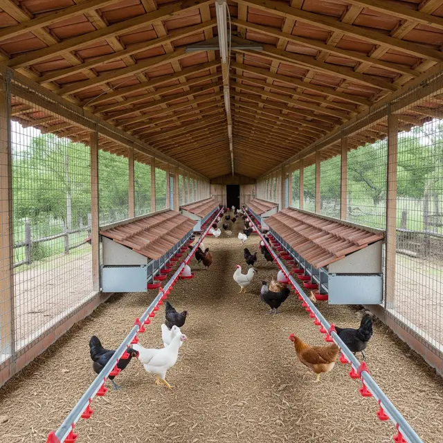 Ide Kandang Ayam Modern Tanpa Listrik Tapi Tetap Otomatis (Image by Gemini AI