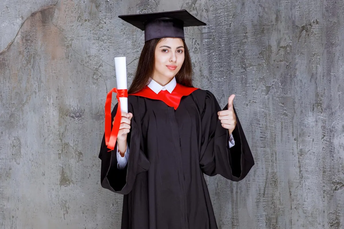 Ilustrasi wisuda, kelulusan